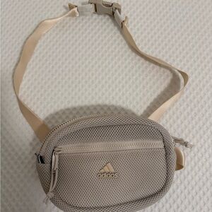 adidas Mini Crossbody Belt Bag in Beige